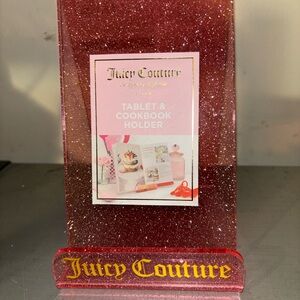 Juicy Couture Red Glitter Tablet Holder